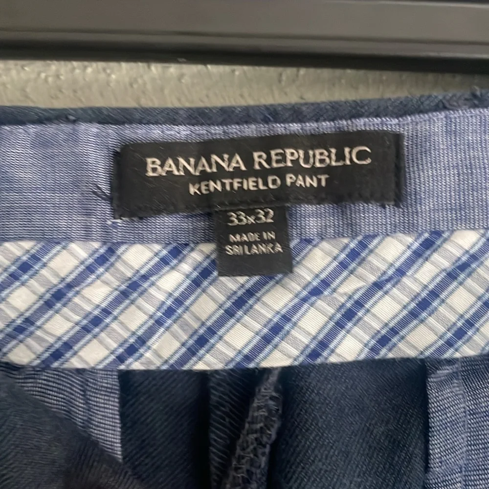 Banana Republic Linen Blend Navy pants